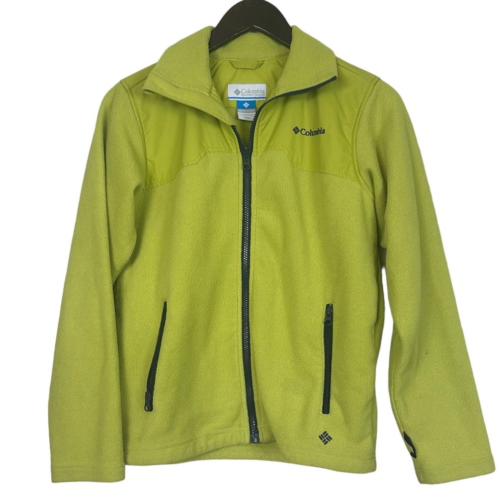 4/$25 Columbia Yellow Bugaboo Fleece kids interchange jacket